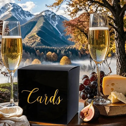 Large elegant wedding graduation party DIY envelope card box