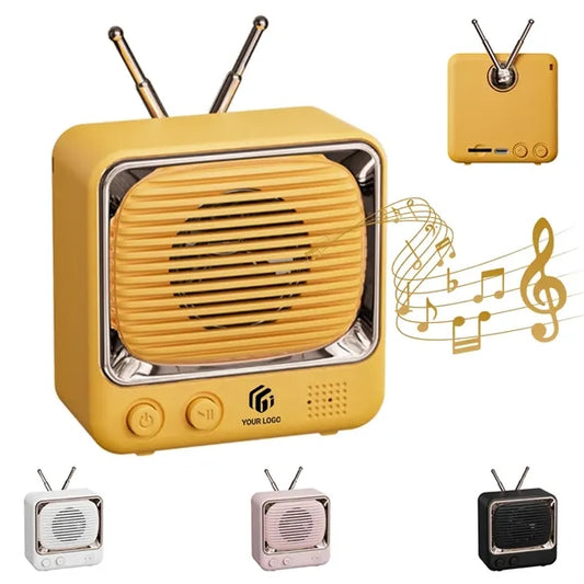 Retro kitchen bedroom office decor radio bluetooth speaker