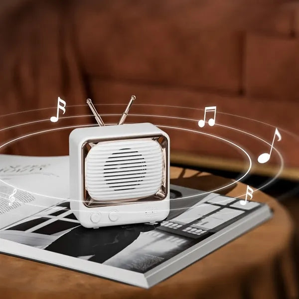 Retro kitchen bedroom office decor radio bluetooth speaker