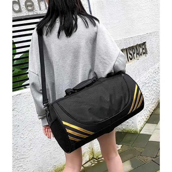Sports Gym Duffel Bag with Shoe Compartment- Large size