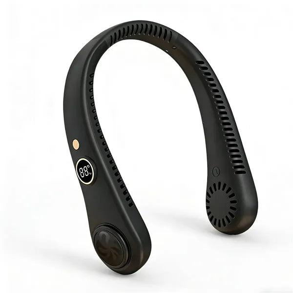 Portable Bladeless Neck Fans With 5 Speeds Levels