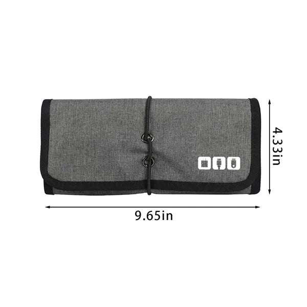Multifunctional mobile power data cable digital storage bag