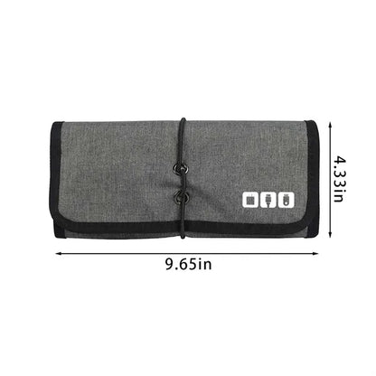 Multifunctional mobile power data cable digital storage bag