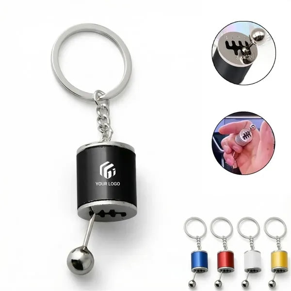 Multi-purpose portable fingertip toy gearbox keychain