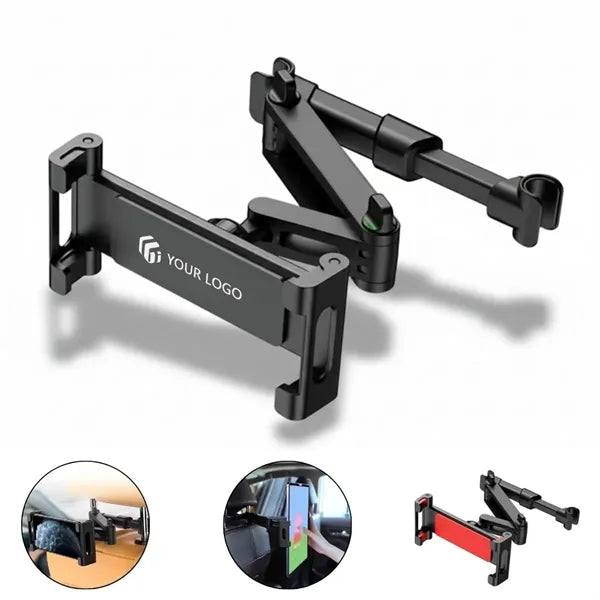 Car shockproof rotatable retractable tablet phone holder