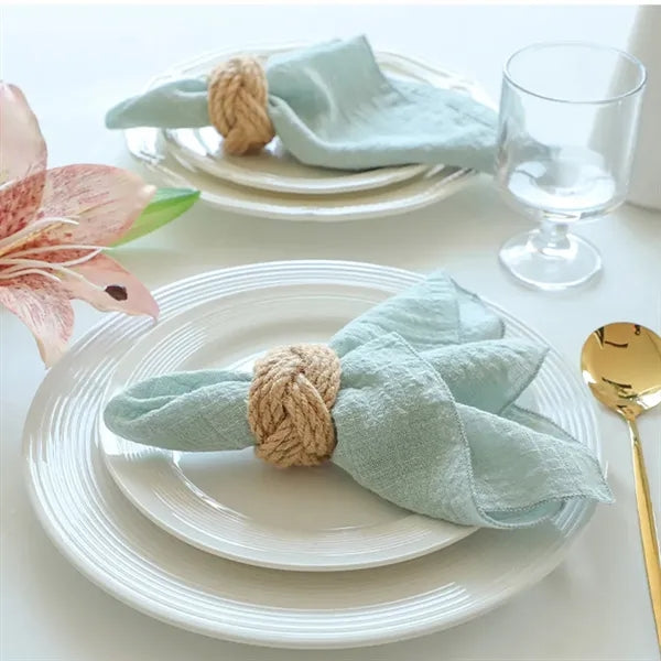 Soft cotton wedding party dinner table decor cloth napkin