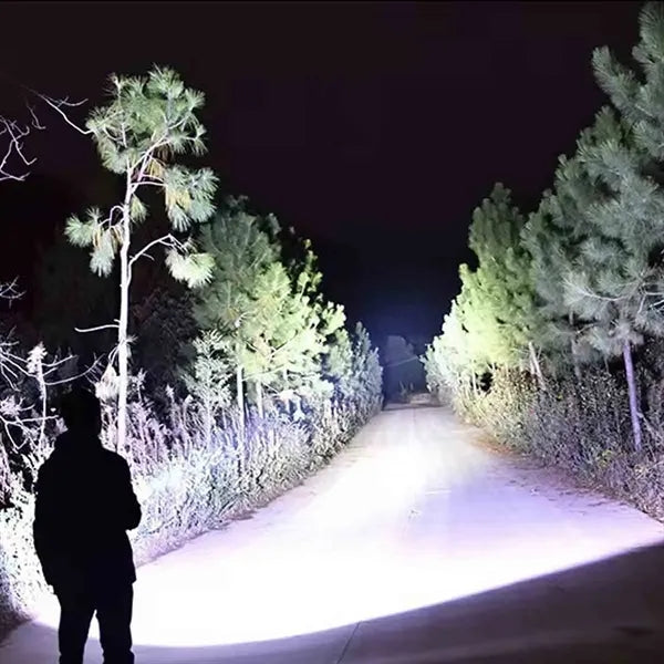 Portable Outdoor LED Rechargeable Flashlights