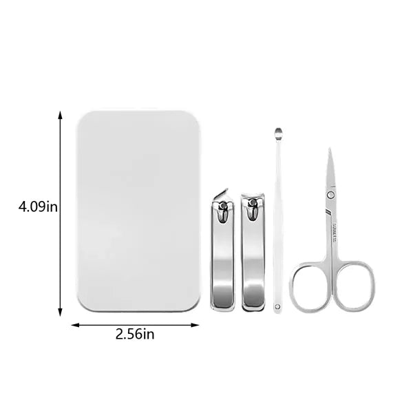 Pedicure tools manicure kit travel 4 piece nail clippers set