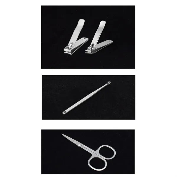 Pedicure tools manicure kit travel 4 piece nail clippers set