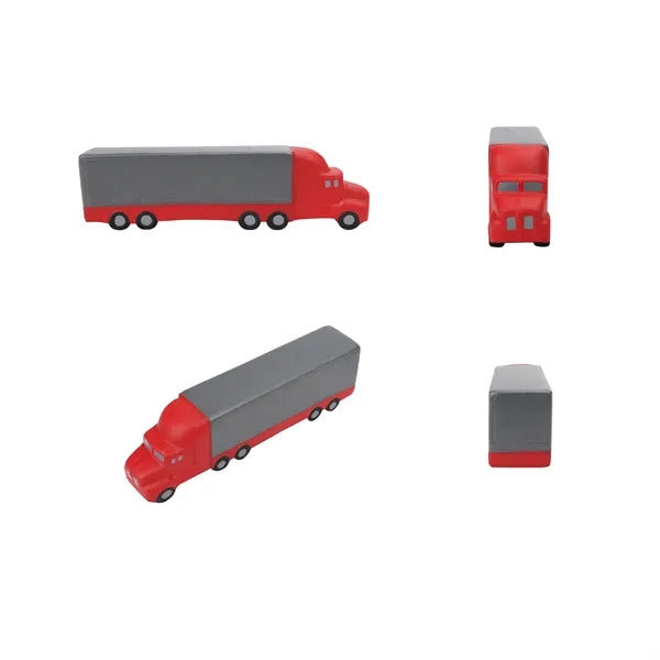 Squeezable Semi Truck Stress Ball Reliever