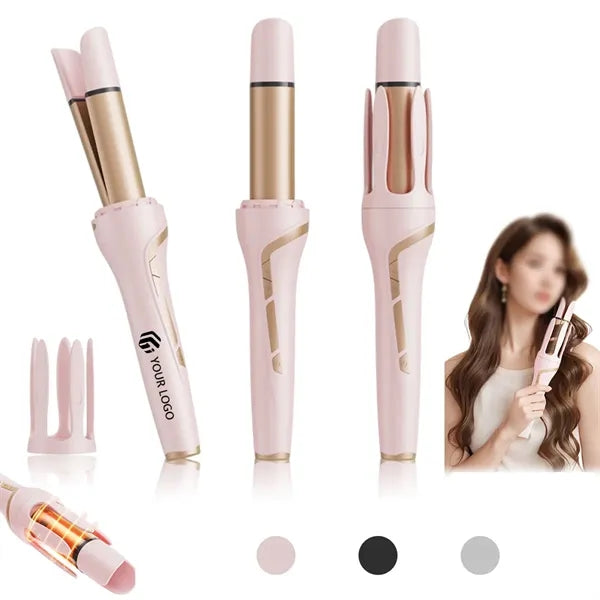 2 in 1 travel beach waves automatic rotating curling iron