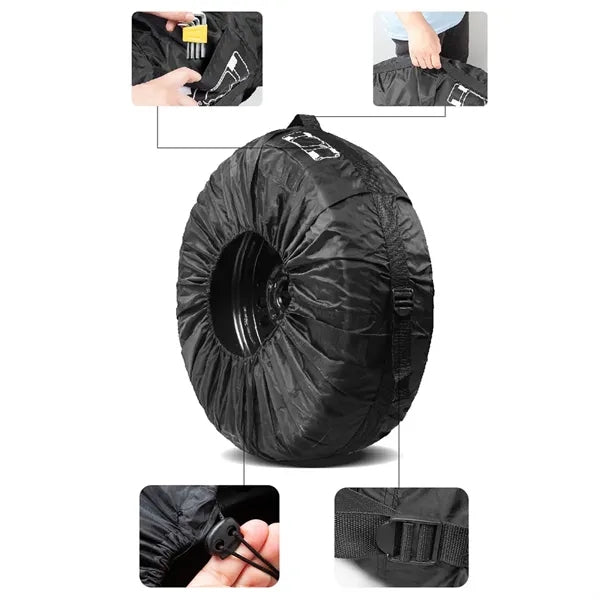Waterproof dustproof wheel bags protector cars tire cover