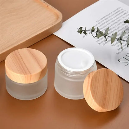 Portable Glass Frosted Skincare Cosmetic Travel Bottle