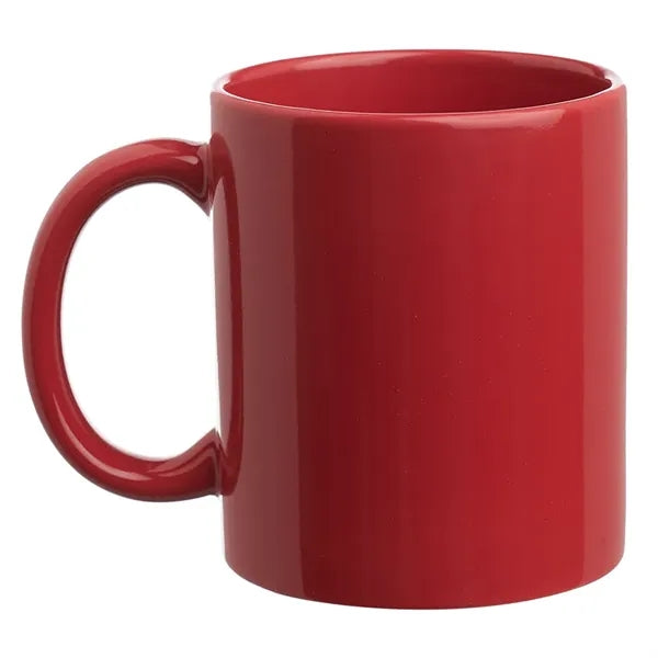 11 oz. Traditional Ceramic Custom Mugs