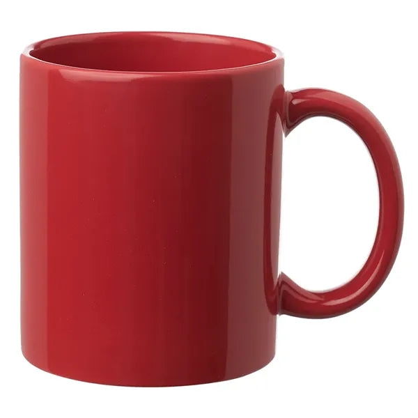 11 oz. Traditional Ceramic Custom Mugs