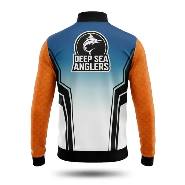 Men's Sublimated Long Sleeve Fishing Jersey 165G Mesh