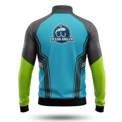 Long Sleeve Fishing Quarter Zip T-Shirt Sublimated