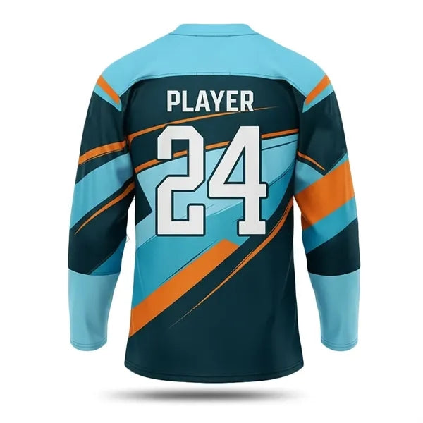 Birdseye Mesh Sublimated Ice Hockey Jersey