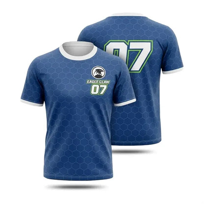Unisex Full Color UPF Mesh Short Sleeve T Shirt