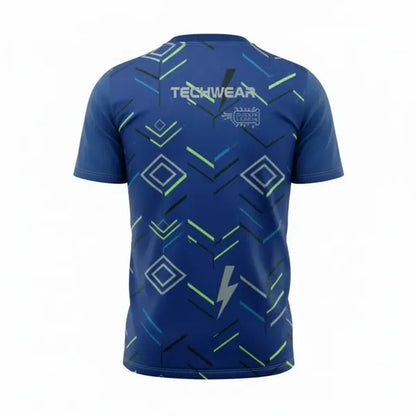 Full Color Short Sleeve Performance T Shirt Rpet Interlock