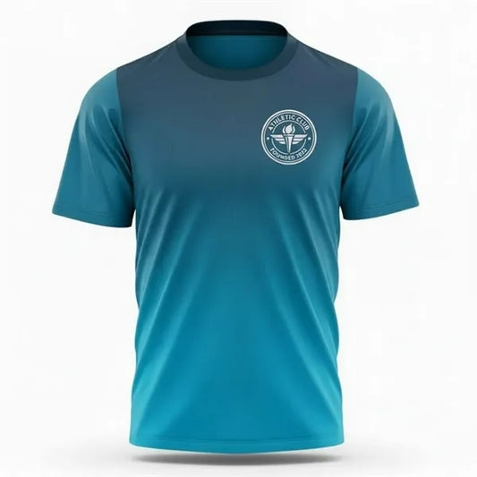 Full Color Short Sleeve Spun T Shirt Unisex