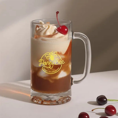 16 Oz. Glass Beer Mug