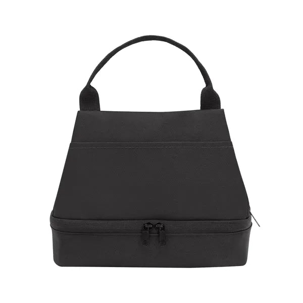 Eco Friendly Two Compartment Lunch Cooler Tote Bag