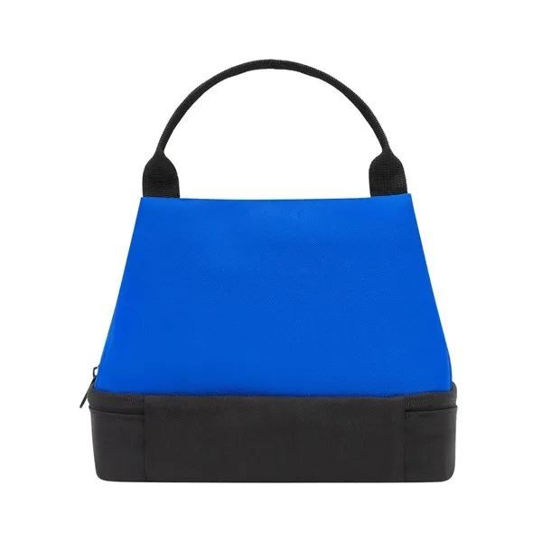 Eco Friendly Two Compartment Lunch Cooler Tote Bag