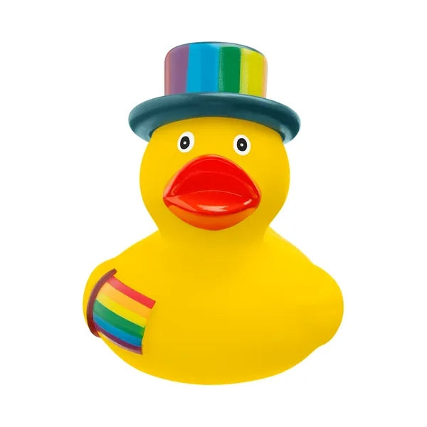 Rainbow Pride Rubber Duck