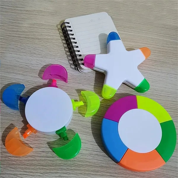 Multi-color Highlighters Petal Flower