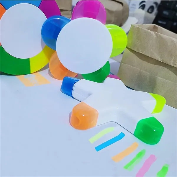 Multi-color Highlighters Petal Flower