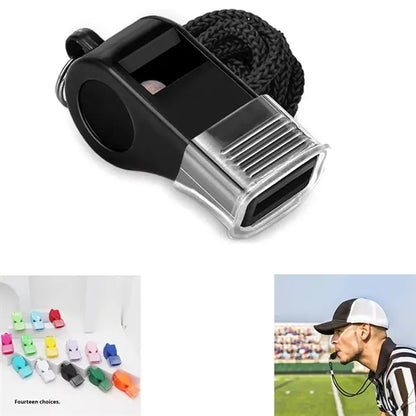 Sports Whistle With Lanyard