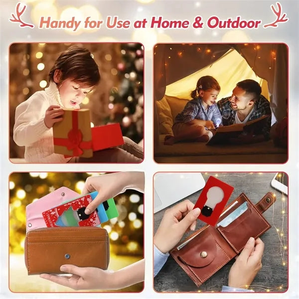 Credit Card Light, Mini Portable LED Pocket Lamp