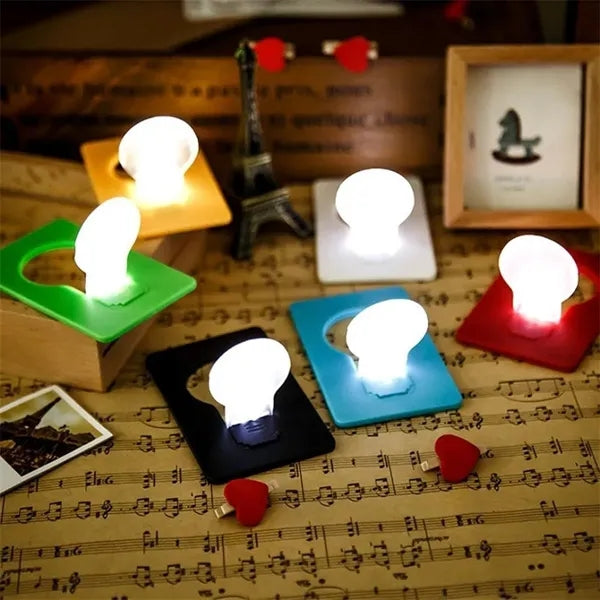 Credit Card Light, Mini Portable LED Pocket Lamp