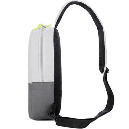 Two Tone Crossbody Sling Backpack