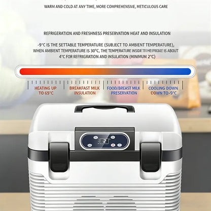 19L Portable Mini Dual Function Refrigerator