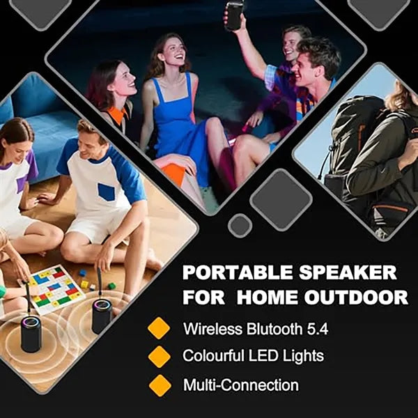 Portable speaker with AUX and TF card input