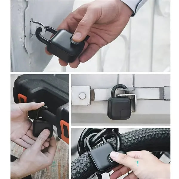 Combination Lock Smart Bluetooth Fingerprint Padlock with