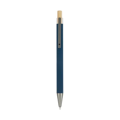 Arundi Recycled Aluminum Pen With Bamboo Plunger