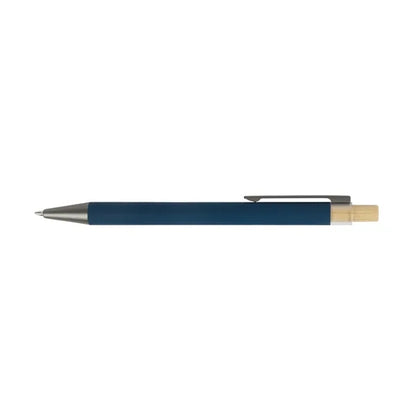 Arundi Recycled Aluminum Pen With Bamboo Plunger