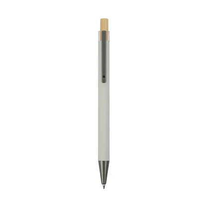 Arundi Recycled Aluminum Pen With Bamboo Plunger