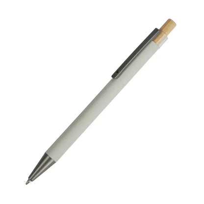 Arundi Recycled Aluminum Pen With Bamboo Plunger