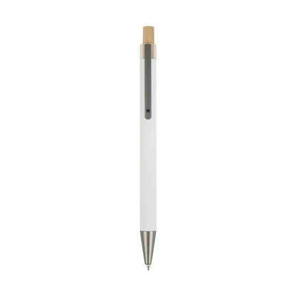 Arundi Recycled Aluminum Pen With Bamboo Plunger