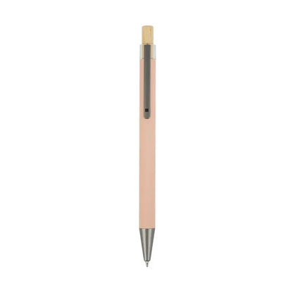 Arundi Recycled Aluminum Pen With Bamboo Plunger