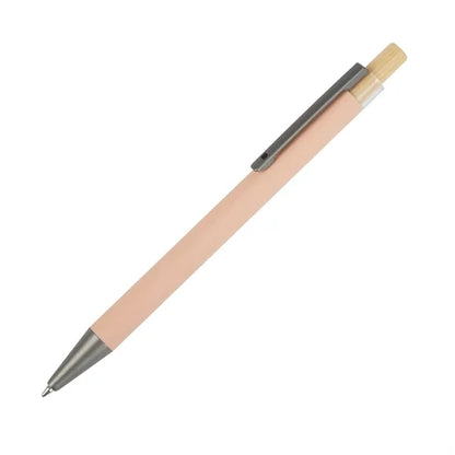 Arundi Recycled Aluminum Pen With Bamboo Plunger