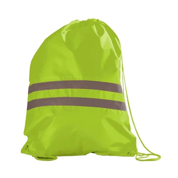 Reflective Drawstring Backpack