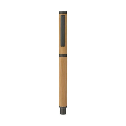 Hana Bamboo Cap-Off Ballpoint Pen