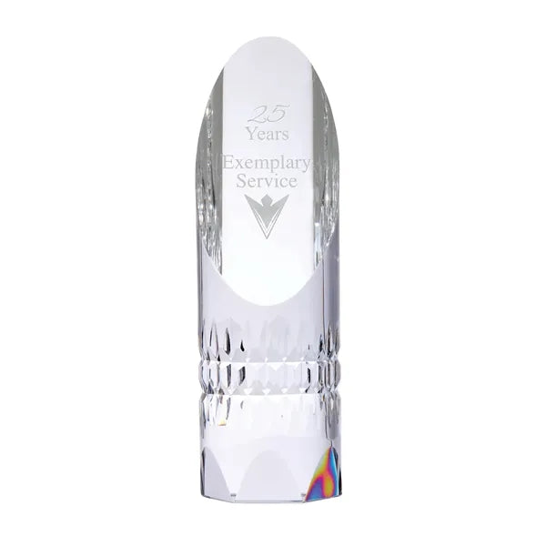 Alphard Slanted Crystal Trophy