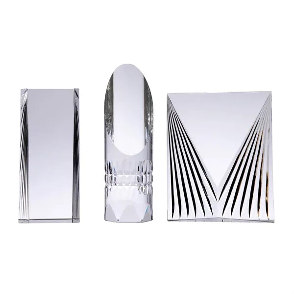 Alphard Slanted Crystal Trophy