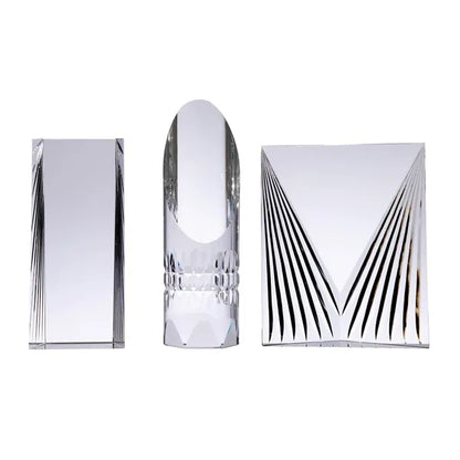 Alphard Slanted Crystal Trophy